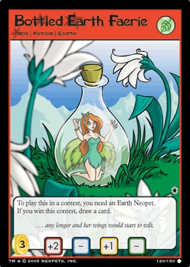 Bottled Earth Faerie